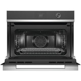 Fisher & Paykel 24" Series 9 Contemporary Compact Convection Speed Oven, Stainless Steel – OM24NDTDX1