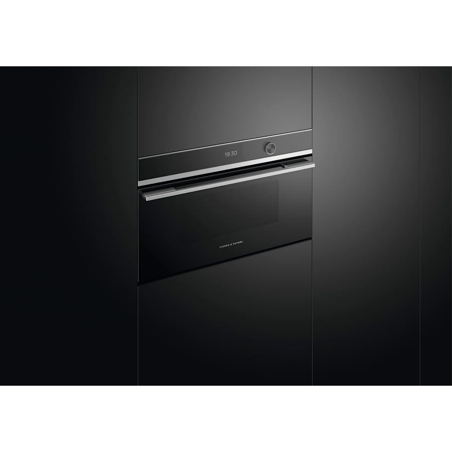 Fisher & Paykel 30" Series 9 Contemporary Compact Convection Speed Oven, Stainless Steel – OM30NDTDX1