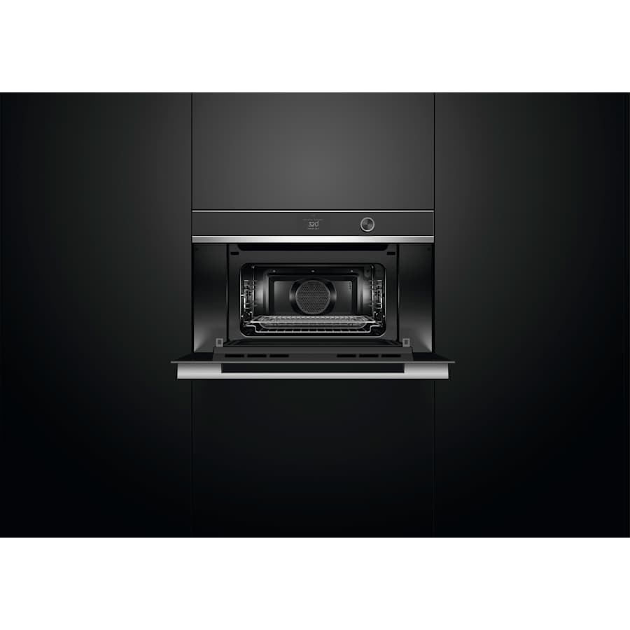 Fisher & Paykel 30" Series 9 Contemporary Compact Convection Speed Oven, Stainless Steel – OM30NDTDX1