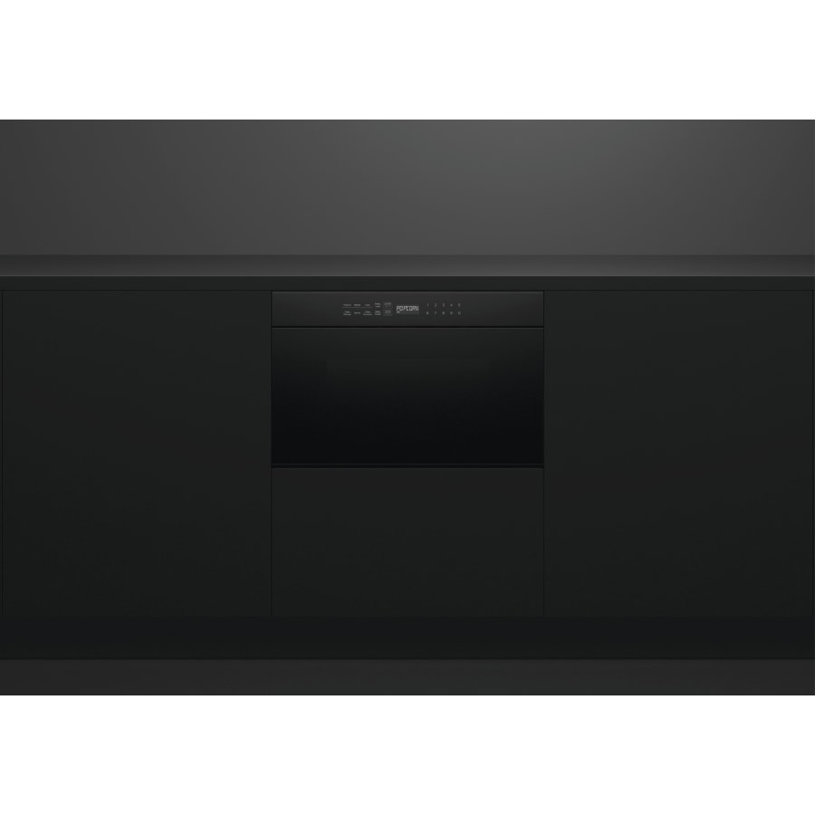 Fisher & Paykel 24" Series 7 Contemporary Microwave Drawer, Black Glass – OMD24SDB1