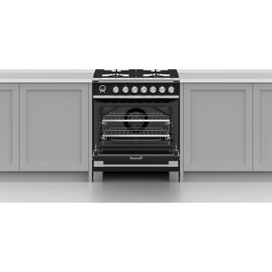 Fisher & Paykel 30" Series 9 Classic Dual Fuel Range, 4 Burner – OR30SCG6*