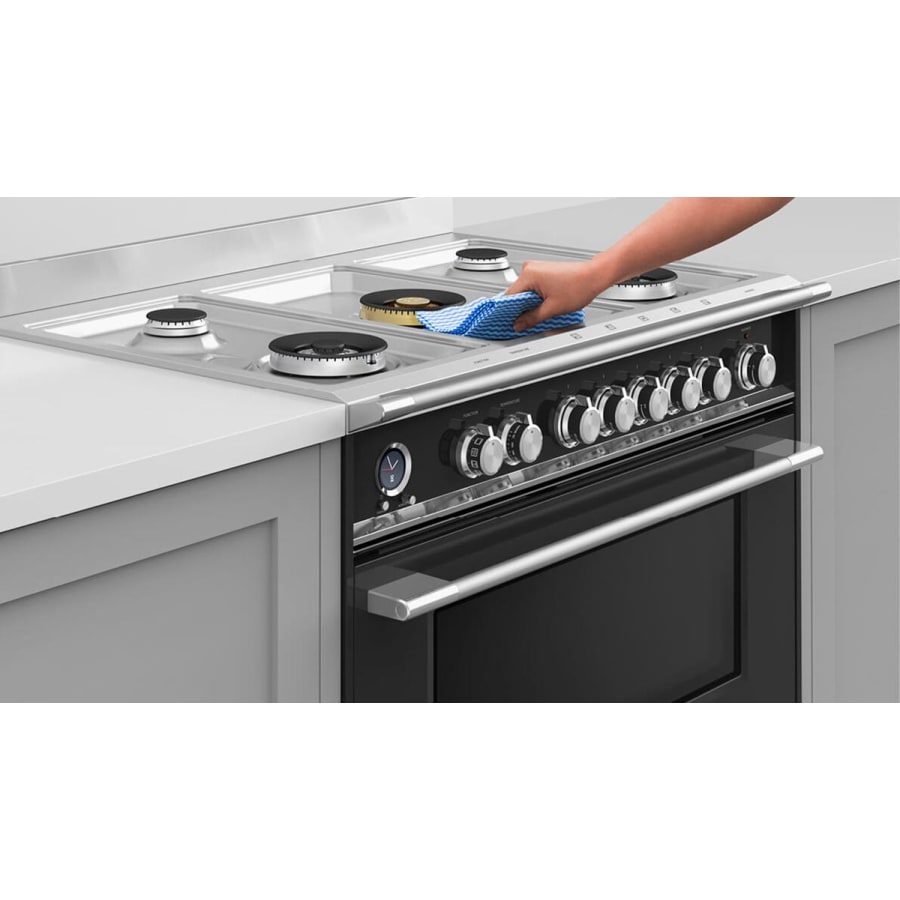 Fisher & Paykel 30" Series 9 Classic Dual Fuel Range, 4 Burner – OR30SCG6*