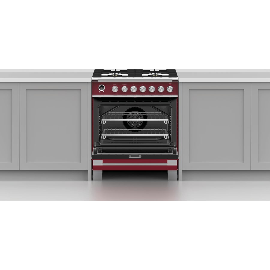 Fisher & Paykel 30" Series 9 Classic Dual Fuel Range, 4 Burner – OR30SCG6*