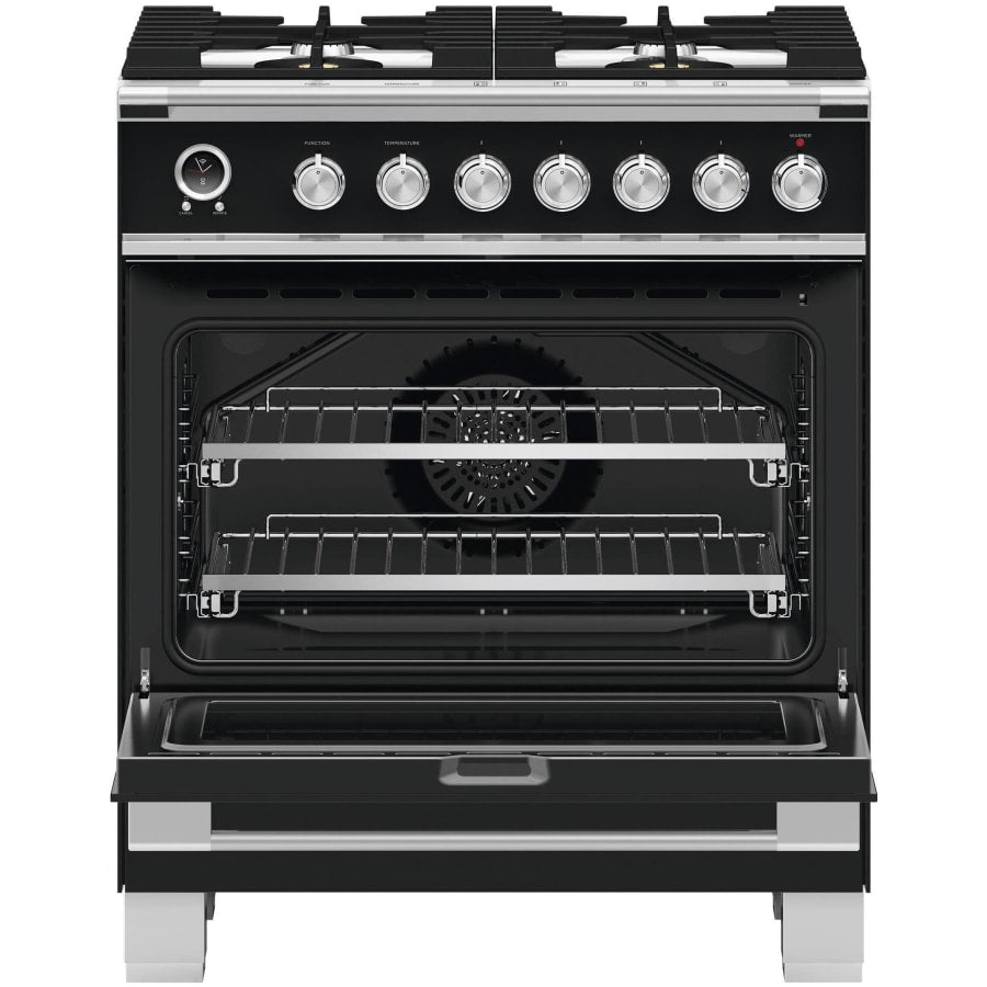 Fisher & Paykel 30" Series 9 Classic Dual Fuel Range, 4 Burner – OR30SCG6*