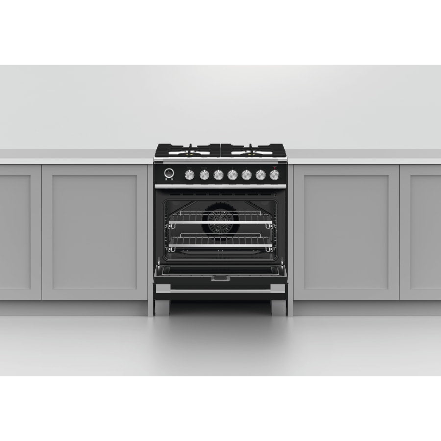 Fisher & Paykel 30" Series 9 Classic Dual Fuel Range, 4 Burner – OR30SCG6*