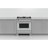 Fisher & Paykel 30" Series 9 Classic Dual Fuel Range, 4 Burner – OR30SCG6*