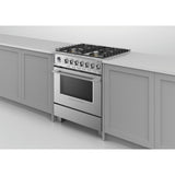 Fisher & Paykel 30" Series 9 Classic Dual Fuel Range, 4 Burner – OR30SCG6*