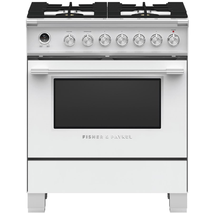 Fisher & Paykel 30" Series 9 Classic Dual Fuel Range, 4 Burner – OR30SCG6*