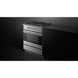 Fisher & Paykel 30" Series 7 Contemporary Gas Range, 4 Burner – OR30SDG4X1