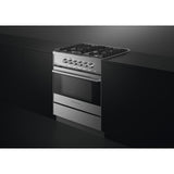 Fisher & Paykel 30" Series 7 Contemporary Gas Range, 4 Burner – OR30SDG4X1
