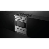 Fisher & Paykel 30" Series 9 Contemporary Dual Fuel Range, 4 Burner – OR30SDG6X1