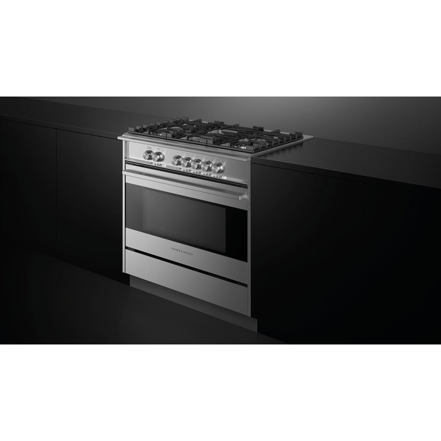 Fisher & Paykel 36" Series 7 Contemporary Gas Range, 5 Burner – OR36SDG4X1