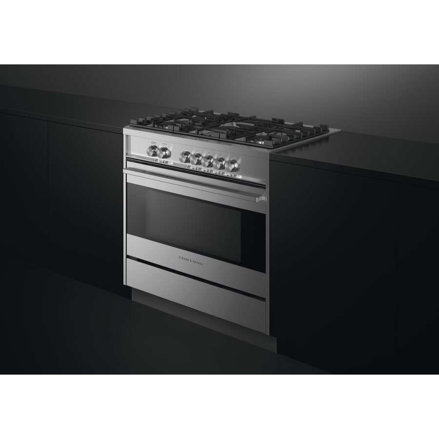 Fisher & Paykel 36" Series 7 Contemporary Gas Range, 5 Burner – OR36SDG4X1
