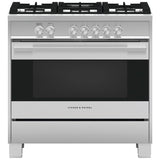 Fisher & Paykel 36" Series 7 Contemporary Gas Range, 5 Burner – OR36SDG4X1