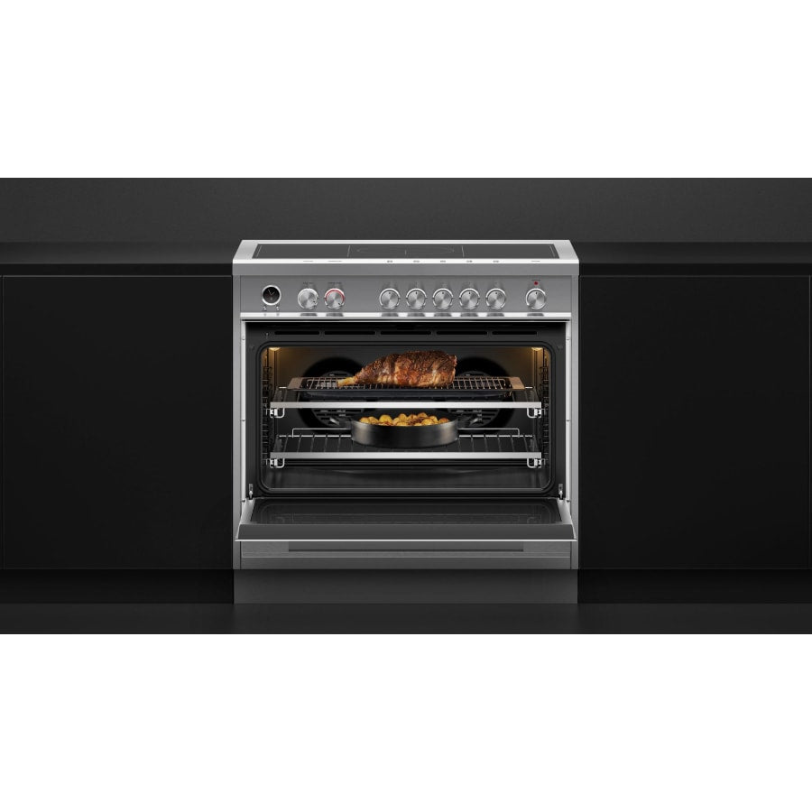 Fisher & Paykel 36" Series 9 Contemporary Induction Range, 5 Zones – OR36SDI6X1
