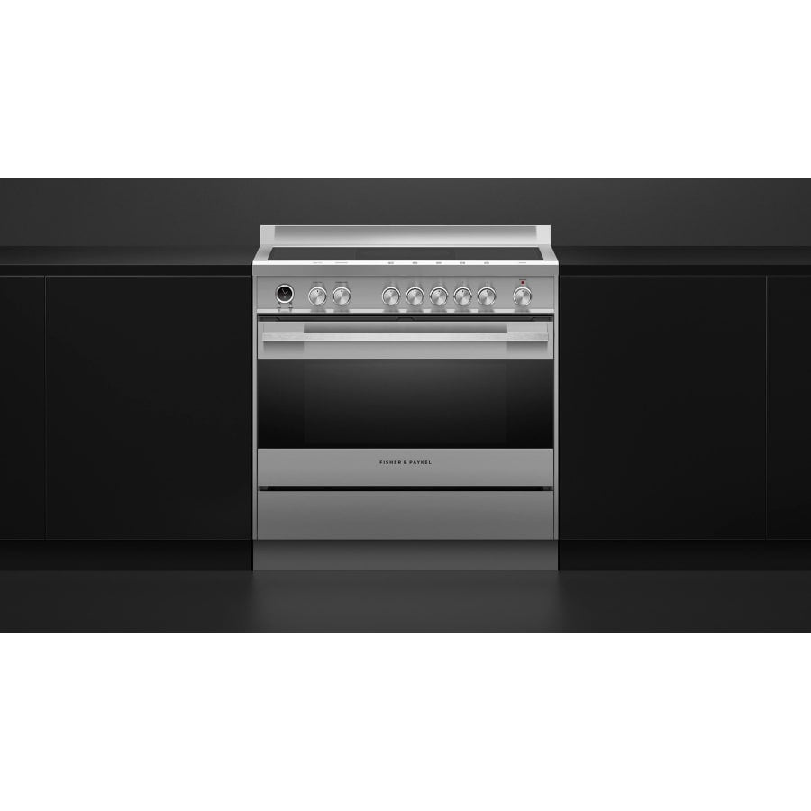 Fisher & Paykel 36" Series 9 Contemporary Induction Range, 5 Zones – OR36SDI6X1