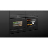 Fisher & Paykel 24" Series 9 Minimal Compact Combi-Steam Oven, Black Glass – OS24NDBB1