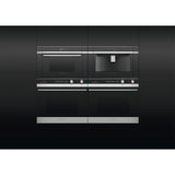 Fisher & Paykel 24" Series 9 Contemporary Compact Combi-Steam Oven, Black Glass and Stainless Steel – OS24NDB1