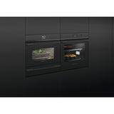 Fisher & Paykel 24" Series 9 Minimal Compact Combi-Steam Oven, Black Glass – OS24NDBB1