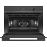 Fisher & Paykel 24" Series 9 Minimal Compact Combi-Steam Oven, Black Glass – OS24NDTDB1