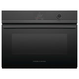 Fisher & Paykel 24" Series 9 Minimal Compact Combi-Steam Oven, Black Glass – OS24NDTDB1