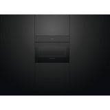 Fisher & Paykel 24" Series 9 Minimal Handleless Compact Combi-Steam Oven, Black Glass – OS24NMTNB1