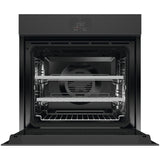 Fisher & Paykel 24" Series 11 Minimal Handleless Combi-Steam Oven, Black Glass – OS24SMTNB1