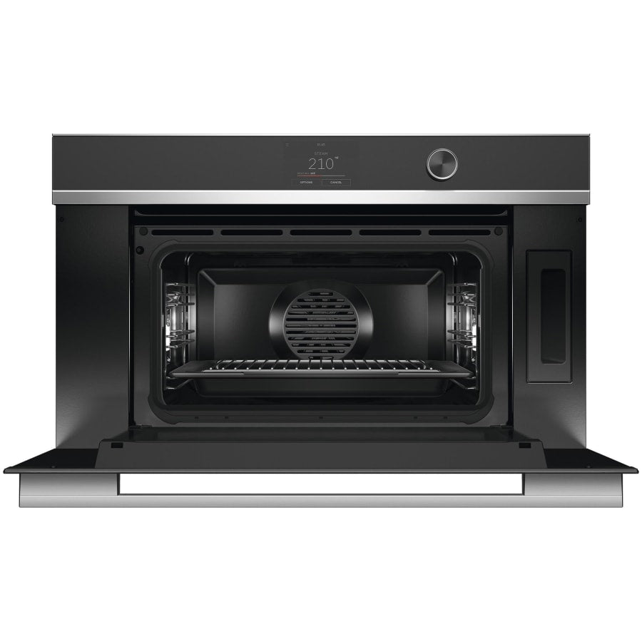 Fisher & Paykel 30" Series 9 Contemporary Compact Combi-Steam Oven, Stainless Steel – OS30NDTDX1