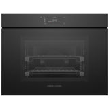 Fisher & Paykel 30" Series 11 Minimal Handleless Combi‑Steam Oven, Black Glass – OS30SMUNB3