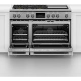 Fisher & Paykel 48" Series 9 Professional Dual Fuel Range, 5 Burner + Griddle – RDV3-485GD-N