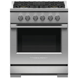 Fisher & Paykel 30" Series 7 Professional Gas Range, 4 Burner – RGV3‑304‑N