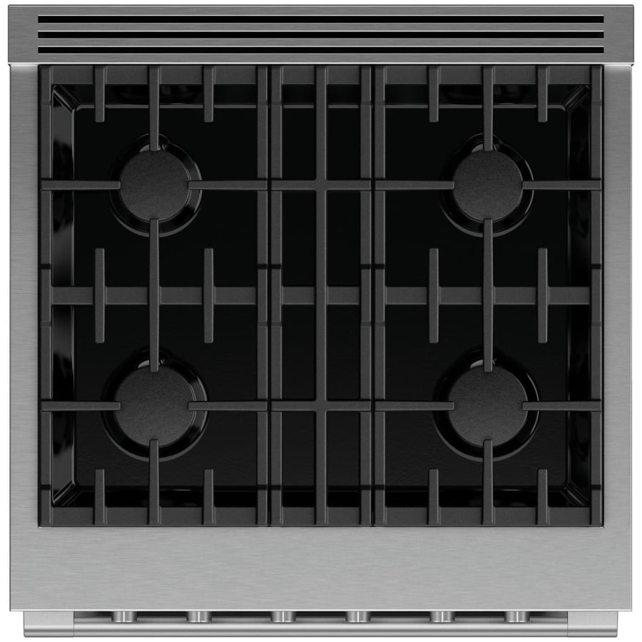 Fisher & Paykel 30" Series 7 Professional Gas Range, 4 Burner – RGV3‑304‑N