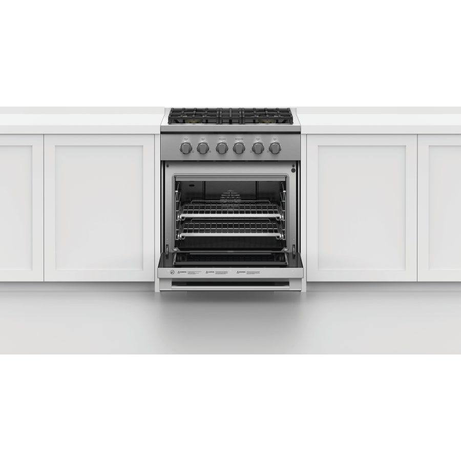 Fisher & Paykel 30" Series 7 Professional Gas Range, 4 Burner – RGV3‑304‑N