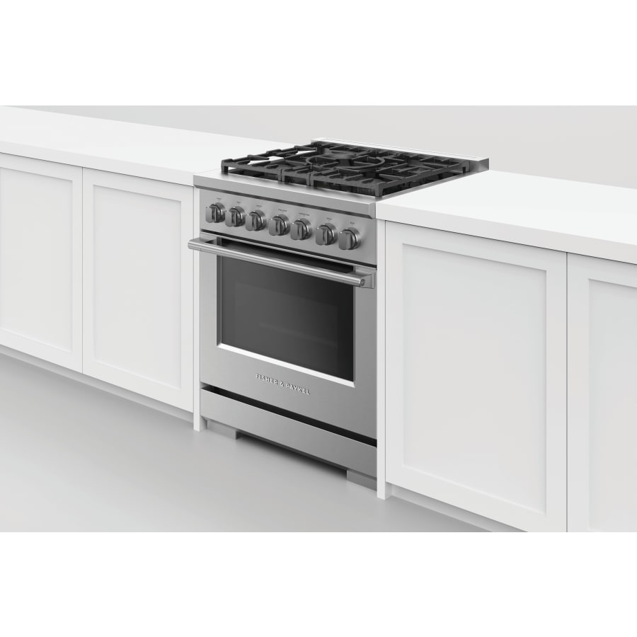 Fisher & Paykel 30" Series 7 Professional Gas Range, 5 Burner – RGV3-305-N