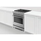 Fisher & Paykel 30" Series 7 Professional Gas Range, 5 Burner – RGV3-305-N