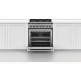 Fisher & Paykel 30" Series 7 Professional Gas Range, 5 Burner – RGV3-305-N