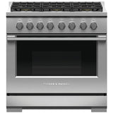 Fisher & Paykel 36" Series 7 Professional Gas Range, 6 Burner – RGV3-366-N