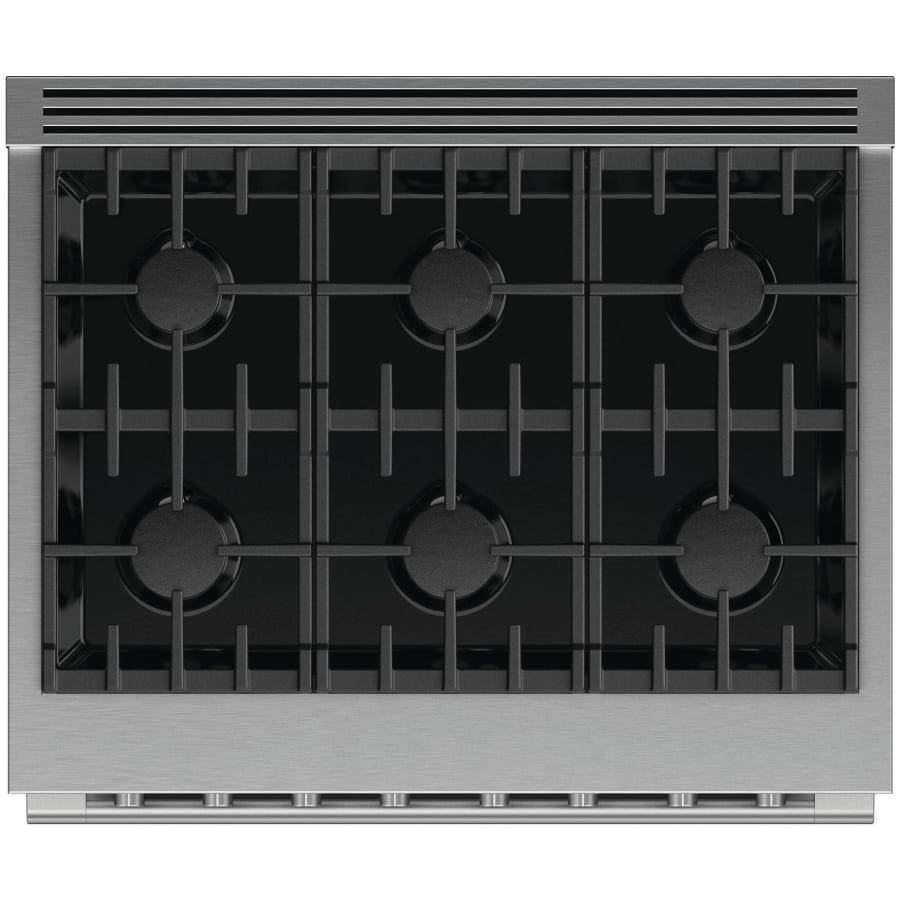 Fisher & Paykel 36" Series 7 Professional Gas Range, 6 Burner – RGV3-366-N