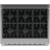 Fisher & Paykel 36" Series 7 Professional Gas Range, 6 Burner – RGV3-366-N