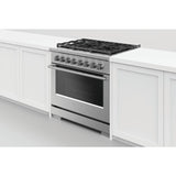 Fisher & Paykel 36" Series 7 Professional Gas Range, 6 Burner – RGV3-366-N