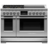 Fisher & Paykel 48" Series 11 Professional Dual Fuel Range, 4 Burner + 4 Induction Zones – RHV3-484-N