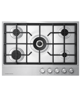 Fisher & Paykel 30" Series 7, 5‑Burner Gas Cooktop, Natural Gas, Stainless Steel – CG305DNGX1 N