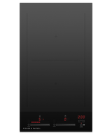 Fisher & Paykel 12" Series 7, 2‑Zone Induction Cooktop with SmartZone, Black Glass – CI122DTB4