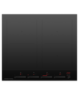 Fisher & Paykel 24" Series 7 4-Zone Induction Cooktop, SmartZone, Black Glass – CI244DTB4