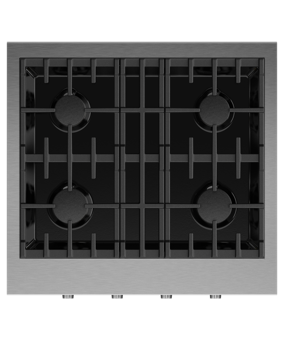 Fisher & Paykel 30" Series 9 4‑Burner Gas Rangetop, Natural Gas – CPV3‑304‑N