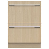 Fisher & Paykel  Series 9 Integrated Double DishDrawer™ Dishwasher - DD24DI9 N