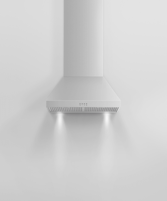 Fisher & Paykel 24" Series 7 Pyramid Chimney Wall Range Hood, 600 CFM – HC24PCX1