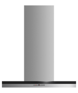 Fisher & Paykel 30" Series 7 Box Chimney Wall Range Hood, Stainless Steel & Glass – HC30DTXB2_N