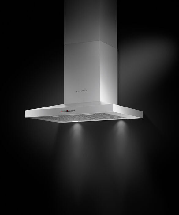 Fisher & Paykel 30" Series 7 Pyramid Chimney Wall Range Hood, Stainless Steel – HC30PHTX1 N