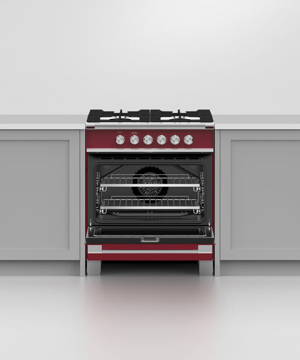 Fisher & Paykel 30" Series 7 Classic Gas Range, 4 Burner – OR30SCG4*